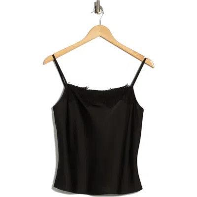 Wayf Lace Inset Camisole In Black