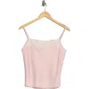 Wayf Lace Inset Camisole In Multi