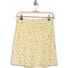 WAYF WAYF LINEN BLEND MINISKIRT