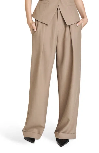 Wayf Maddox Pleated Cuff Trousers