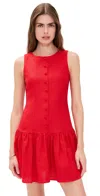 Wayf Martini Mini Dress Red