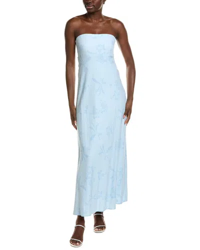 Wayf Maxi Dress In Blue