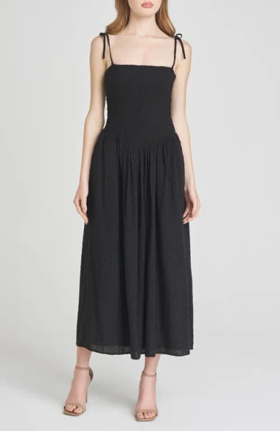 Wayf Melody Convertible Strapless Eyelet Dress