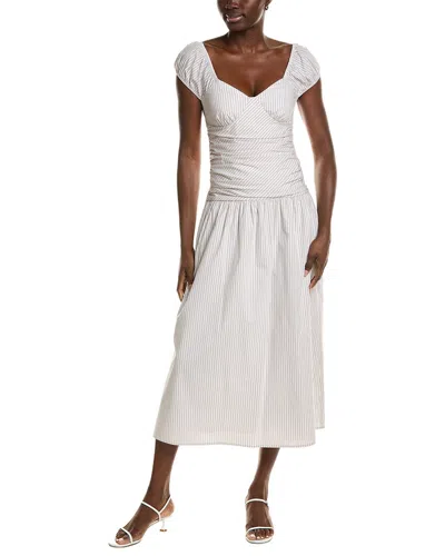 Wayf Midi Dress In White