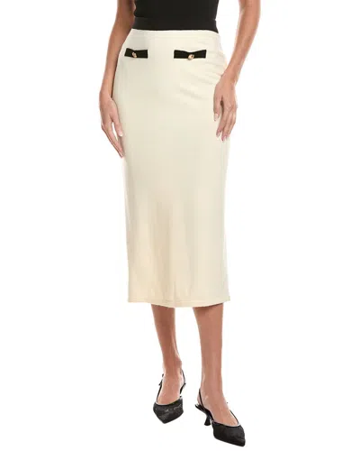 Wayf Midi Skirt In Animal Print