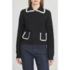 Wayf Millie Cardigan In Black