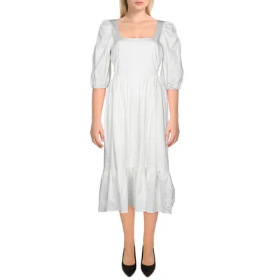 Wayf Mockingbird Womens Square Neck Cut-out Cocktail Dress In Multi