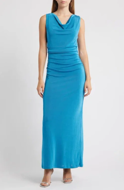 WAYF WAYF MURPHY COWL NECK GOWN