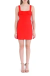 WAYF WAYF PATRICIA RUCHED CUP SHEATH MINIDRESS