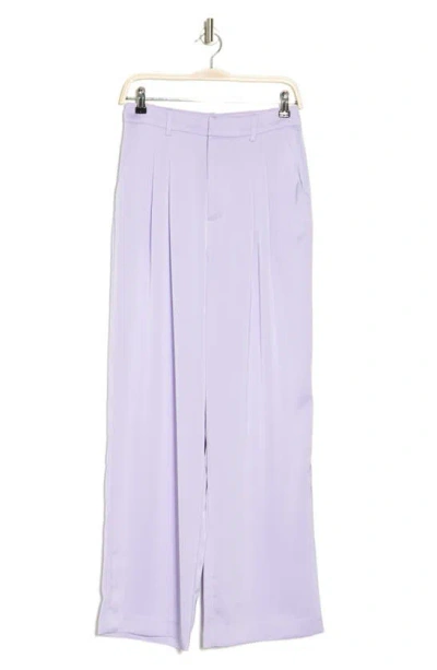 Wayf Pleated Pants In Lavender