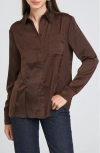 WAYF WAYF PORTER PINTUCK BUTTON-UP SHIRT