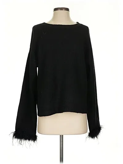 Pre-owned Wayf Pullover Sweater In Black