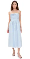 Wayf Sammie Convertible Dress In Baby Blue In Blue
