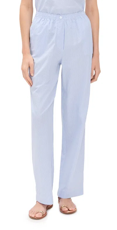 Wayf Sara Pants Blue-ivo Stripe