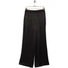 Wayf Satin Pants In Black