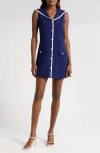 Wayf Set Sail Minidress In Blue