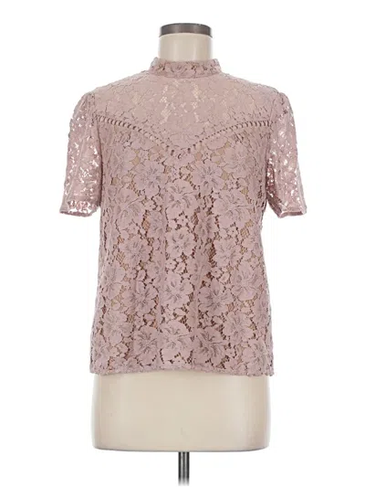 Pre-owned Wayf Short Sleeve Blouse In Pink