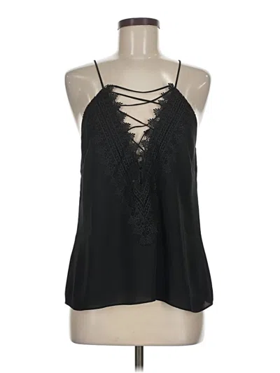 Pre-owned Wayf Sleeveless Blouse In Black