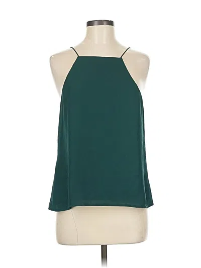 Pre-owned Wayf Sleeveless Blouse In Blue