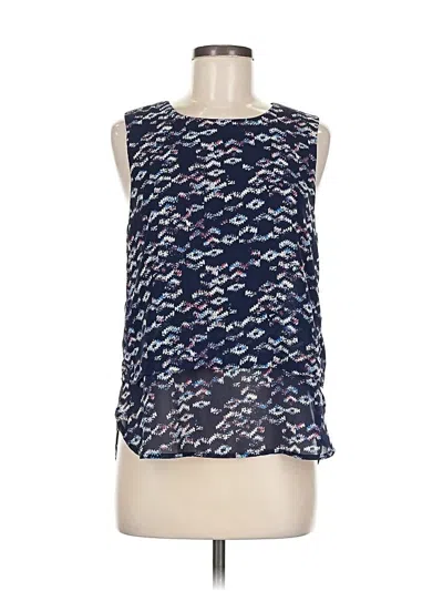Pre-owned Wayf Sleeveless Blouse In Blue