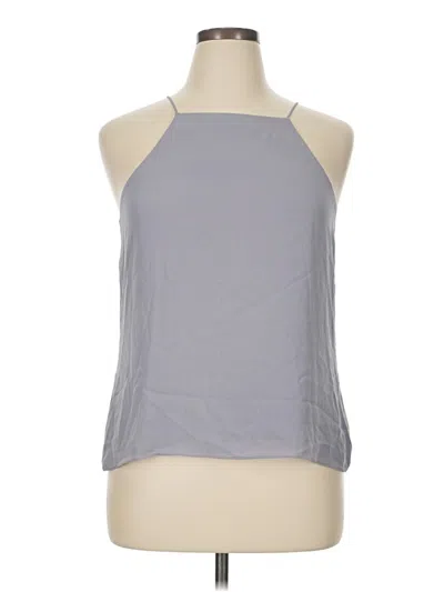 Pre-owned Wayf Sleeveless Blouse In Gray