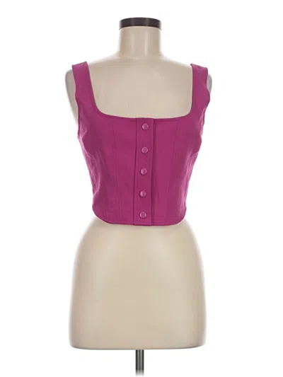 Pre-owned Wayf Sleeveless Blouse In Pink