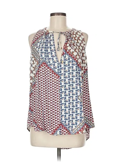 Pre-owned Wayf Sleeveless Blouse In White