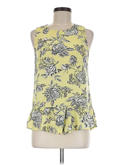 Pre-owned Wayf Sleeveless Blouse In Yellow