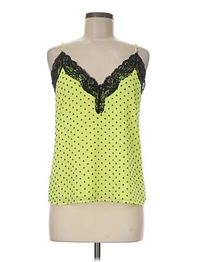 Pre-owned Wayf Sleeveless Blouse In Yellow