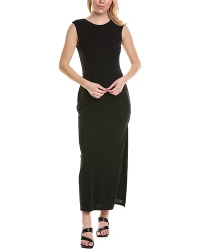 Wayf Solid Maxi Dress In Brown