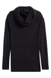Wayf Sonia Off The Shoulder Rib Sweater In Black