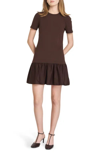 Wayf Tate Mixed Media Minidress