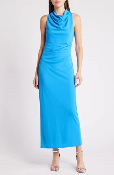 WAYF WAYF THE GEORGINA COWL NECK GOWN