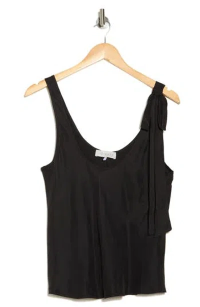 Wayf Tie Shoulder Tank In Black