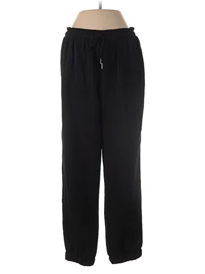 Pre-owned Wayf Track Pants In Black