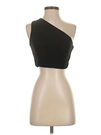 Pre-owned Wayf Tube Top Black One Shoulder Neckline Tops