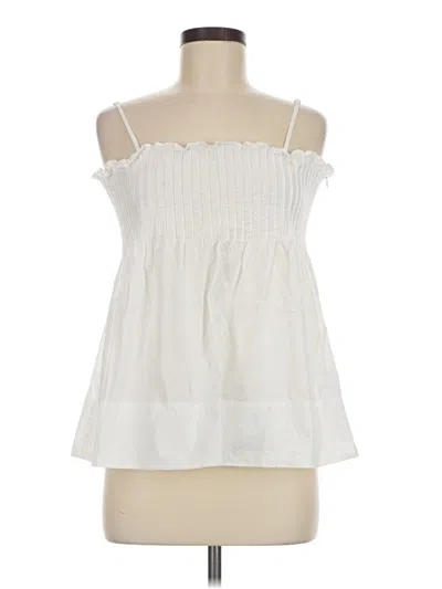 Pre-owned Wayf Tube Top White Strapless Neckline Tops