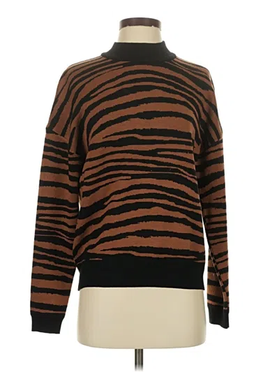 Pre-owned Wayf Turtleneck Sweater In Brown