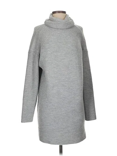Pre-owned Wayf Turtleneck Sweater In Gray