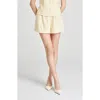 Wayf Vera Linen Blend Shorts