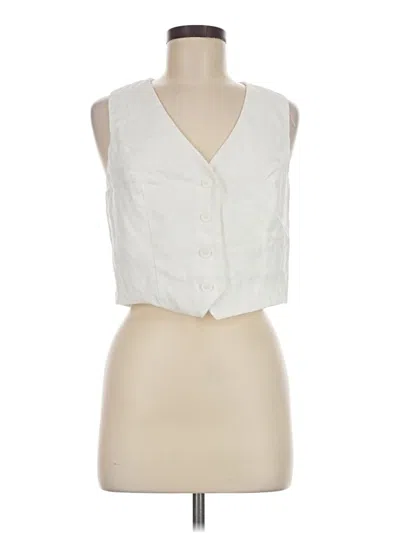 Pre-owned Wayf Vest In Ivory