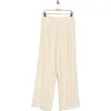 Wayf Wide Leg Linen Blend Pants