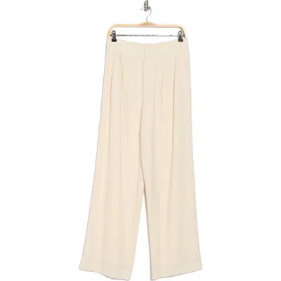 Wayf Wide Leg Linen Blend Pants