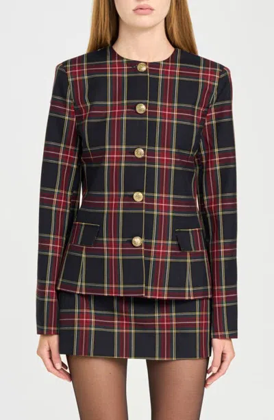 Wayf X Rose Lola Gramercy Jacket In Navy