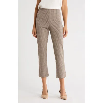 Wayf X Sara Walker Carolyn Check Pants In Gray