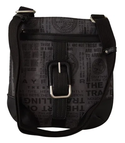 Wayfarer Printed Logo Shoulder Crossbody Purse Women's Bag In Grey