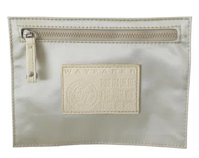 Wayfarer Zippe Coin Holder Women's Wallet In White
