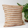 Wayil By Algodones Mayas Rove Pillow In Copper