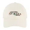 Wb Friends I Speak Fluent Friends Quotes Embroidery Dad Cap In Beige