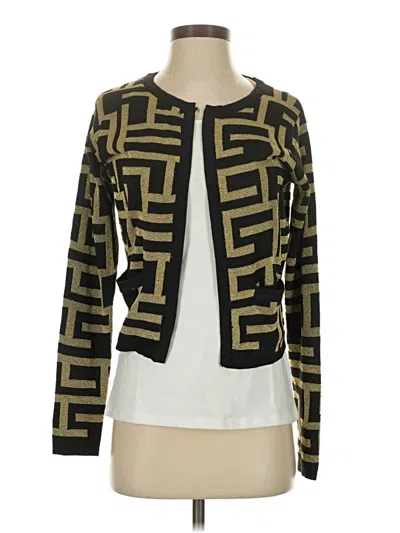 Pre-owned Wdny Cardigan Sweater In Gold
